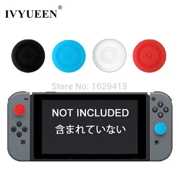 

IVYUEEN 4 Silicone Thumb Stick Caps Gel Guards for Nintend Switch Lite Joy-Con Controller Joystick Grips Game Accessories