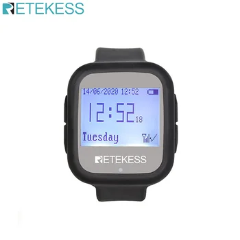 

Retekess TD106 Watch Receiver for Wireless Calling System Waiter Call Pager Restaurant Cafe office Customer Service Office F9453