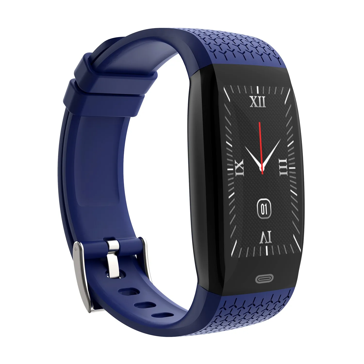 

Bakeey S2 1.14inch Smart Wristband Heart Rate Blood Pressure Monitor Fitness Tracker USB Charger Sedentary Reminder Smartwatch