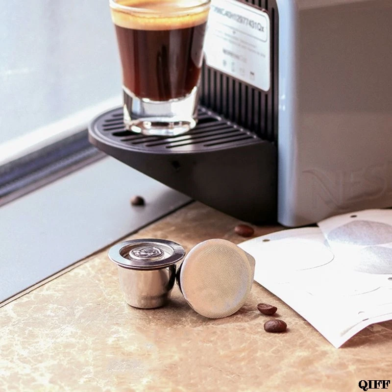 Многоразовые стручки из нержавеющей стали для машин Nespresso 18NOV24