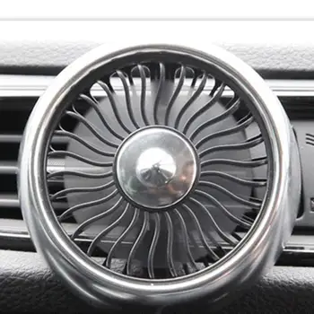 

Car Air Conditioning Air Outlet Dashboard Car Fan Creative Car Multi-Function Fan Usb Interface Car Fan