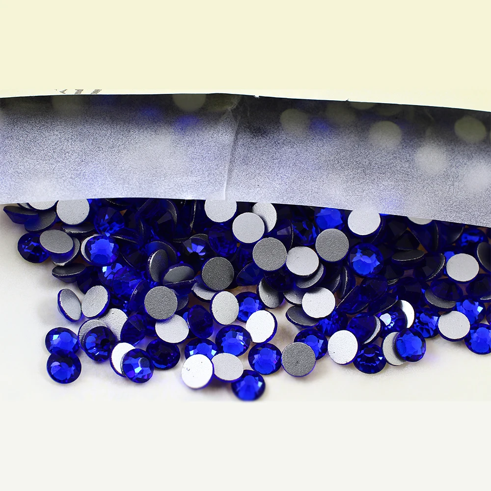 SS20 Многоцветный горный хрусталь кристалл без горячей фиксации flatback Стразы 3D