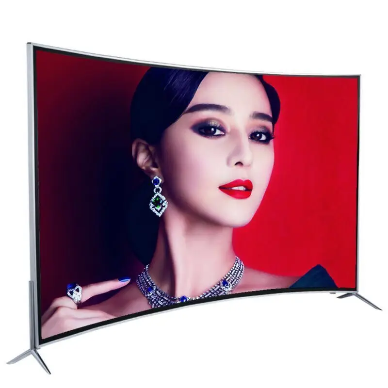  75 inch curved TV wifi KTV TV Android 7.1 RAM 1.5G ROM 8G t2 led television TV