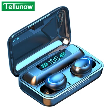 

F9-5 TWS Bluetooth Earphones 5.0 Wireless Earphone 8D Bass Stereo In-ear Earbuds Handsfree Headset With Microphone Charging Case