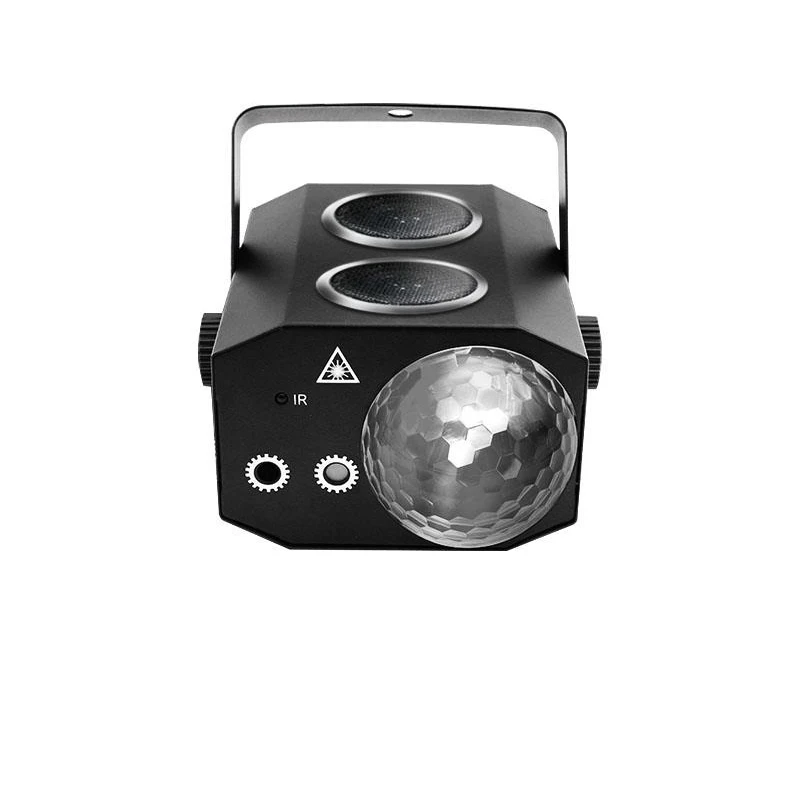 Padrão de Chifre Projetor para Festa de Família Duplo Bluetooth Natal Laser Magia Bola Luz Som Ativado Efeito Estágio Estroboscópio 64 4 Computers & Electronics