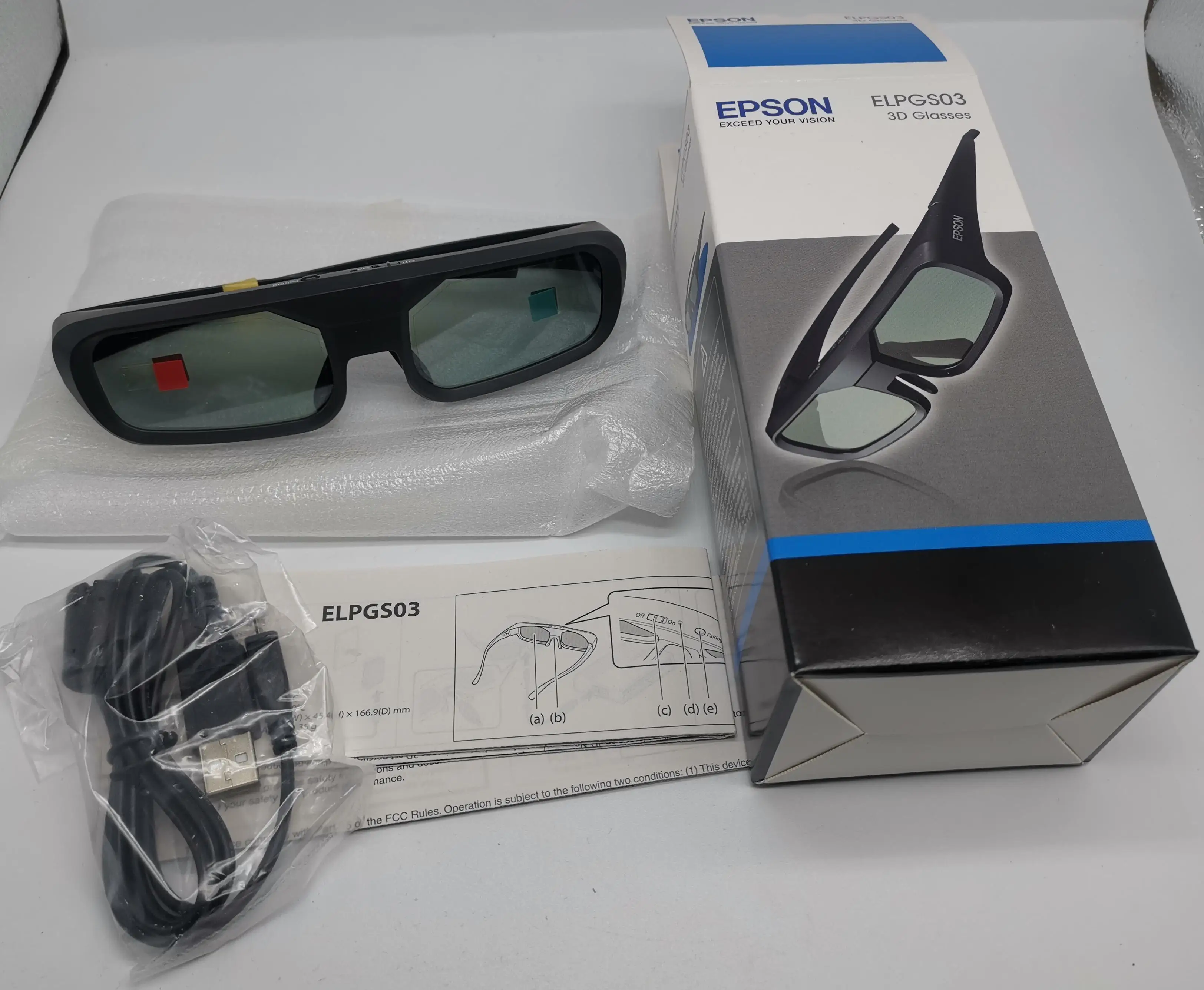 3D Glasses ELPGS03 for TW5200 5400 