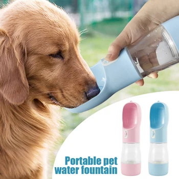 

Portable Pet Dog Water Bottle Storage Bowls Cat Puppy Dogs Drinking Bottles Bowl Outdoor Pet Product Water Dispenser Feeder