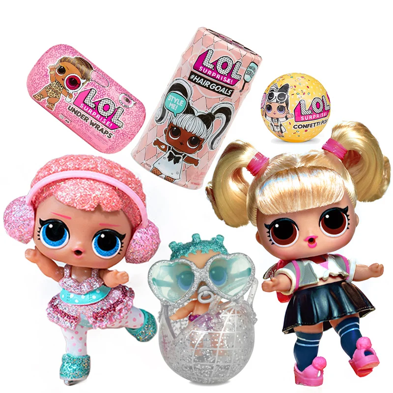 Original LOL SURPRISE dolls DIY lol dolls Ball with Genuine box Puzzle