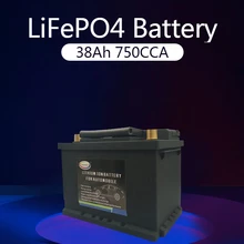 38AH 53520 батарея(LiFePO4) литий-фосфат ионный аккумулятор 12 В 750CCA размер-205*175*145 мм авто автомобиль LiFePo4 автомобильный аккумулятор