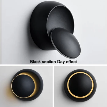 

Practical Bedroom 5W LED Wall Lights Bed Side Lamp Ceiling Lamp 360 Degree Rotation Adjustable Light For Modern Home Interior