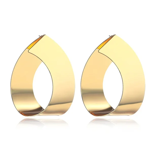 FNIO Fashion Vintage Earrings For Women Big Geometric Statement Gold Metal Drop Earrings 2020 Trendy Earings Jewelry Accessories LNIE762-1