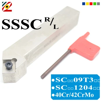 

SSSCR1212H09 SSSCR1616H09 SSSCR2020K12 SSSCR2525M12 SSSCR SSSCL CNC External Lathe Cutter Turning Tool Holder SCMT120404 Inserts