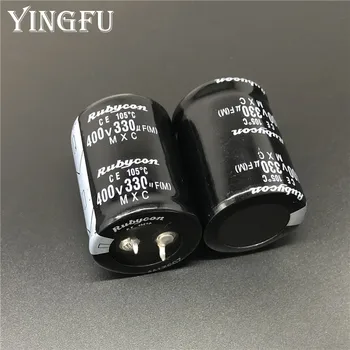 

2Pcs 330uF 400V MXC Series 30x40mm 400V330uF Snap-in PSU Aluminum Electrolytic Capacitor