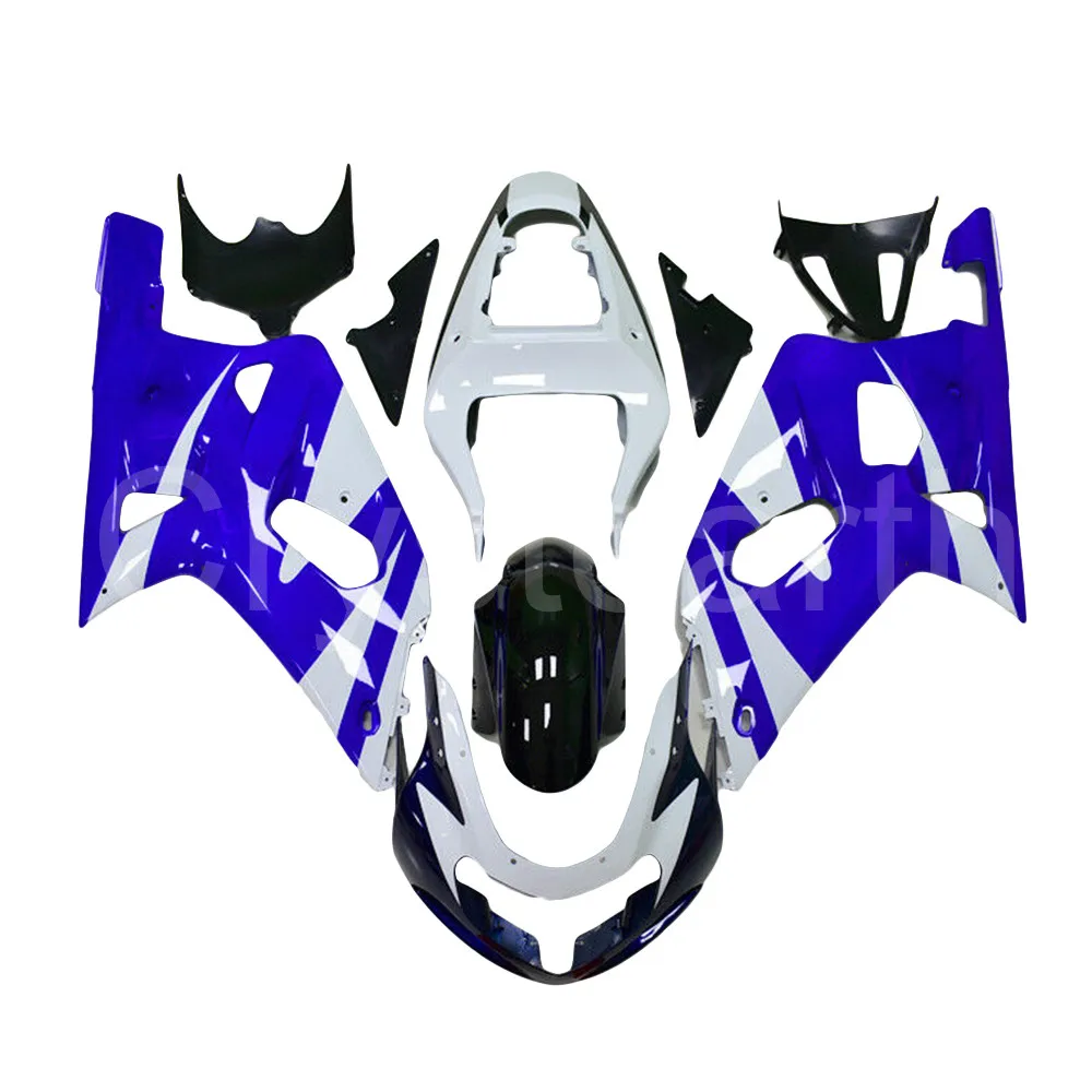Для 2001 2002 2003 SUZUKI GSXR600 GSXR 750 K1 01 02 03 мотоцикл обтекатель комплект полный корпус Рабочая рама крышка бака боковая панель защита