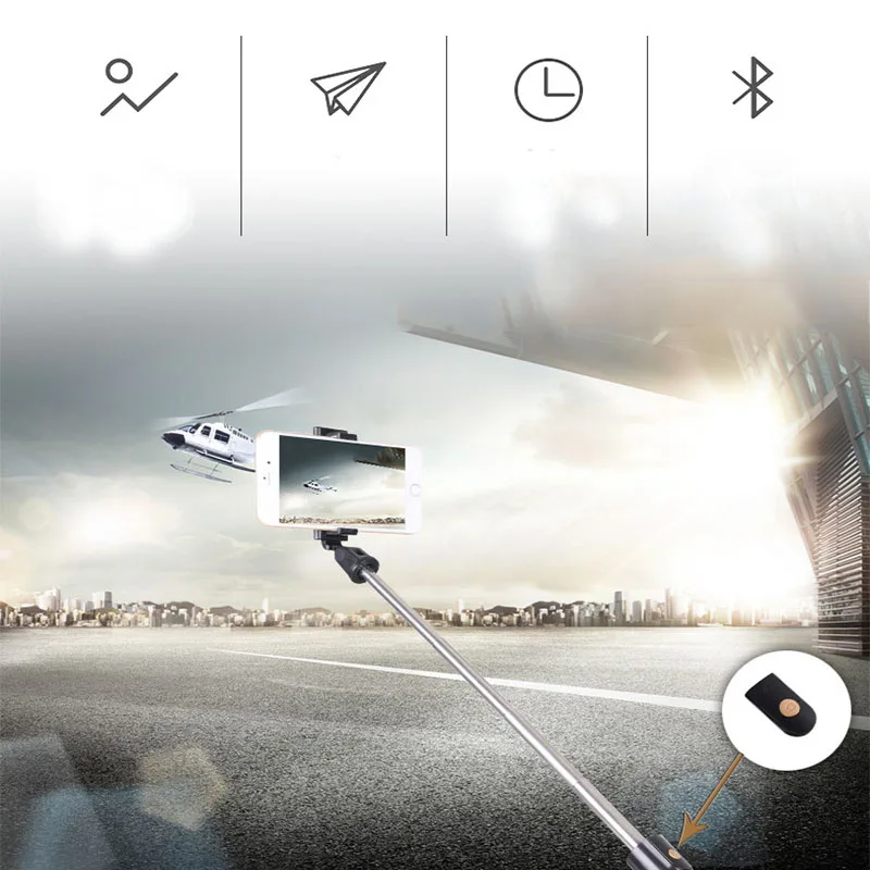Штатив для телефона селфи артефакт Bluetooth селфи-палка для мобильного телефона телескопическая штанга Автоспуск мобильный телефон live штатив кронштейн