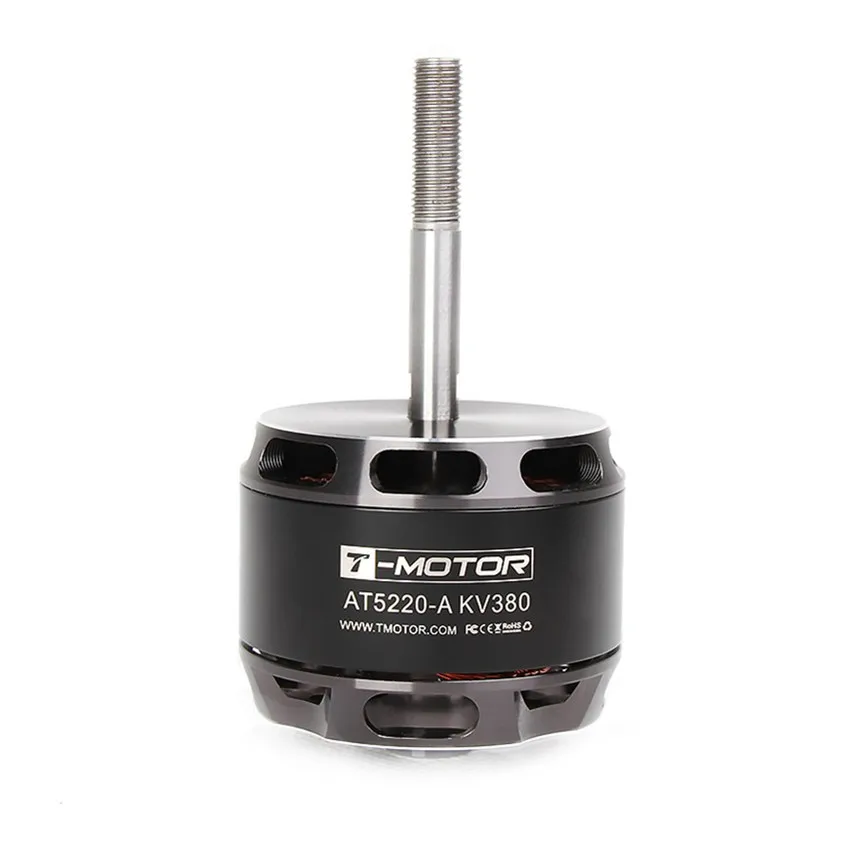 

T-Motor outer rotor brushless power motor AT5220-A upper long shaft 220kv 380kv brushless motor for 90E-140E 3D/F3A fixed-wing