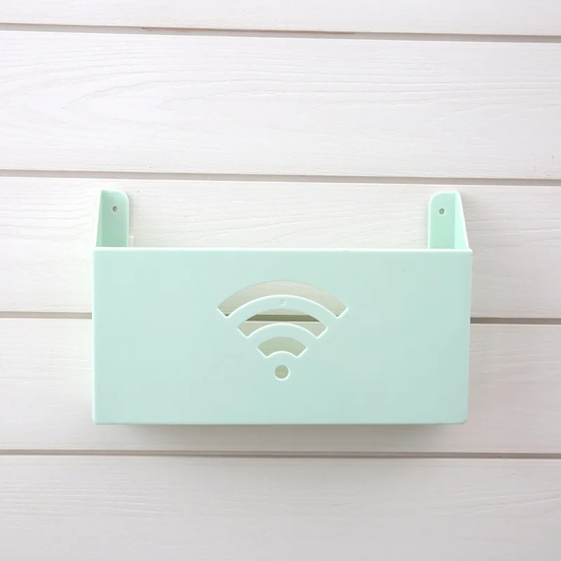 Беспроводной Wi Fi роутер коробка для хранения полка настенный подвесной