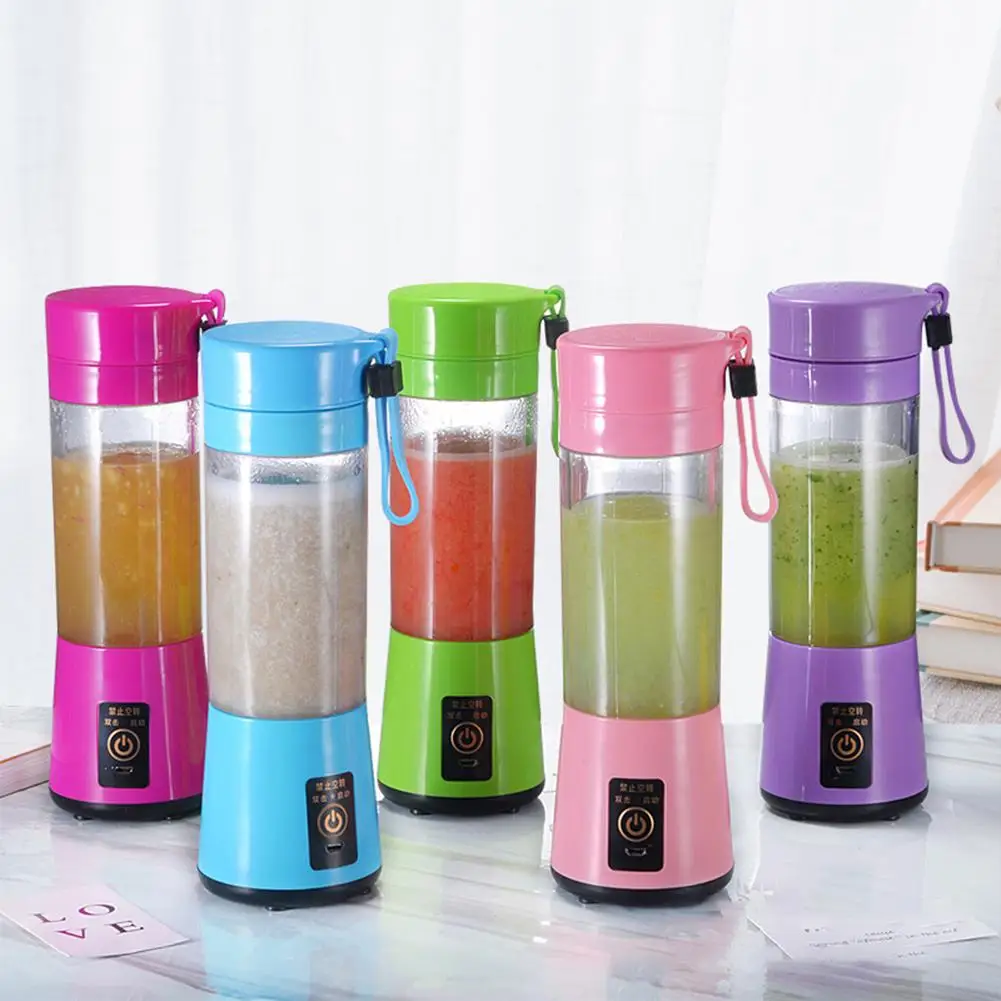

400ml Portable USB Rechargeable Electric Juicer Blender Mixer Smoothie Squeezer Fruit Vegetable Cutter kitchen Accessories