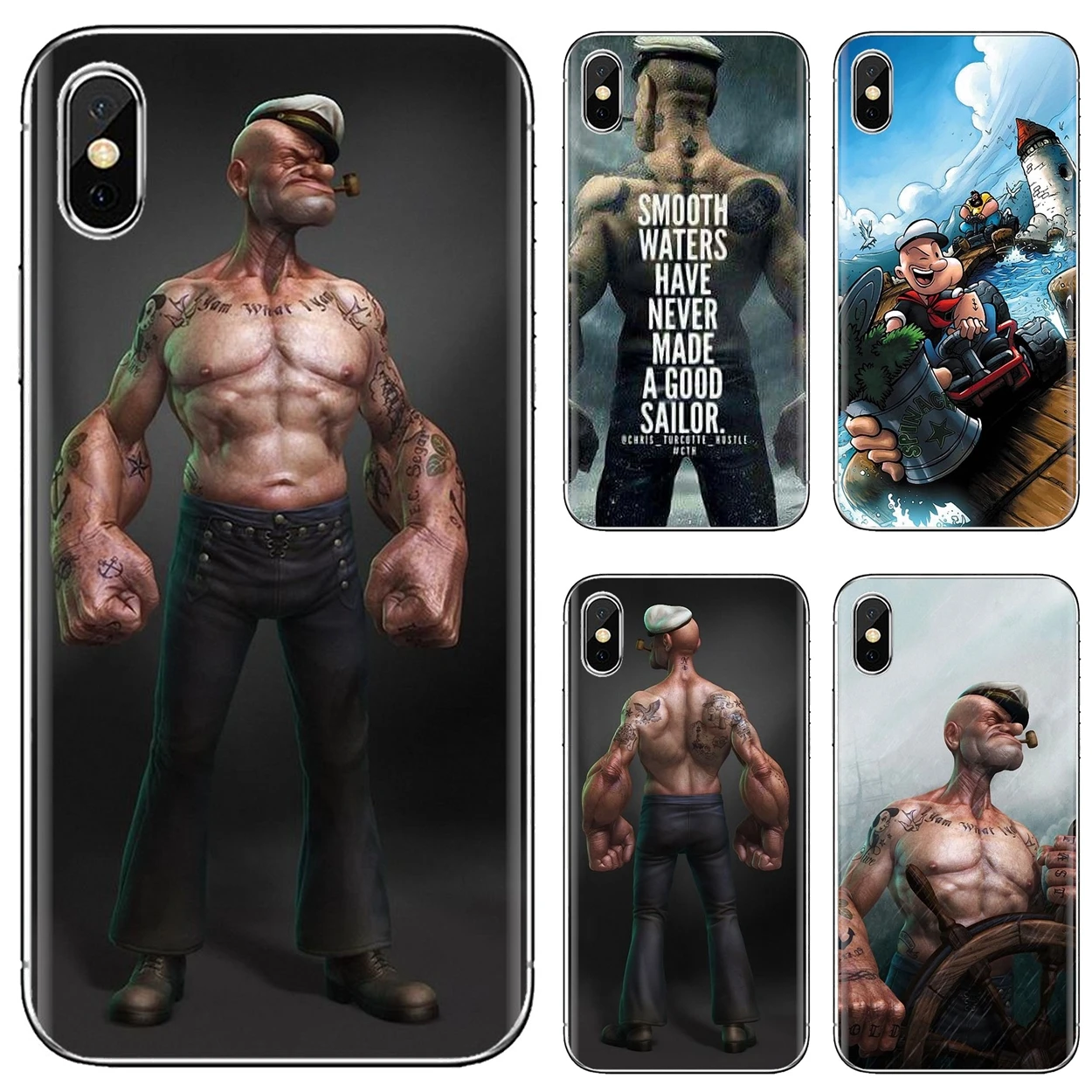 Мягкий чехол из ТПУ с рисунком аниме popeye poker для Samsung Galaxy J1 J2 J3 J4 J5 J6 J7 J8 Plus 2018 Prime 2015