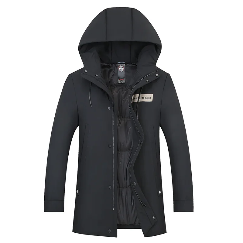 

Na Nuka Winter Thicken Dad Pack Cotton-padded Jacket Men Fat Special Loose Cotton-padded Jacket Overweight Middle-aged And