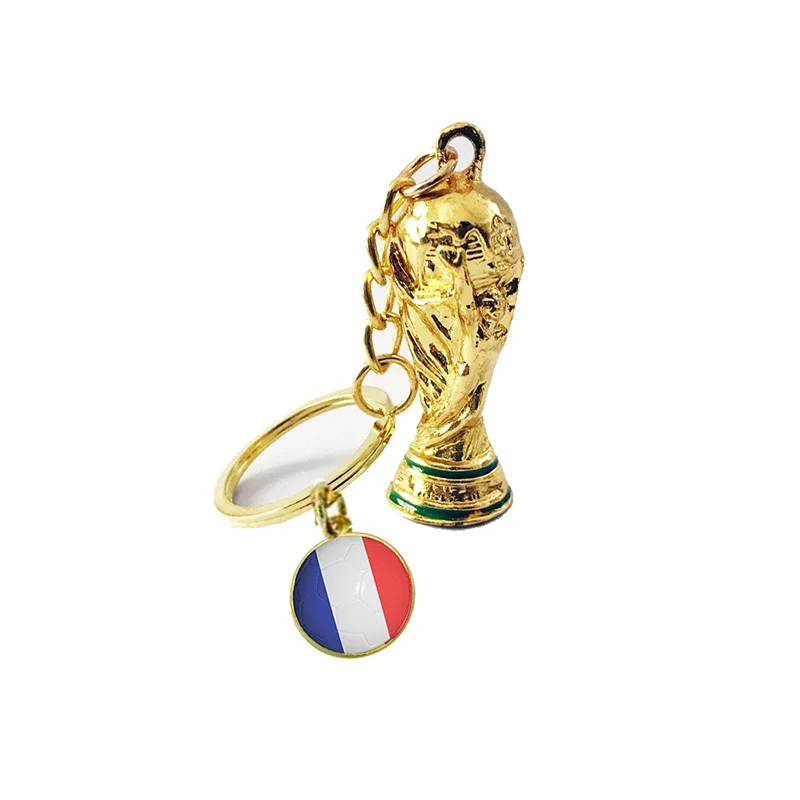 Фанаты футбола спортивный сувенир подарок национальный брелок флаг WW2 футбольный брелок с трофеем для мужчин мальчик мяч игра подарки оптом - Цвет: Хаки