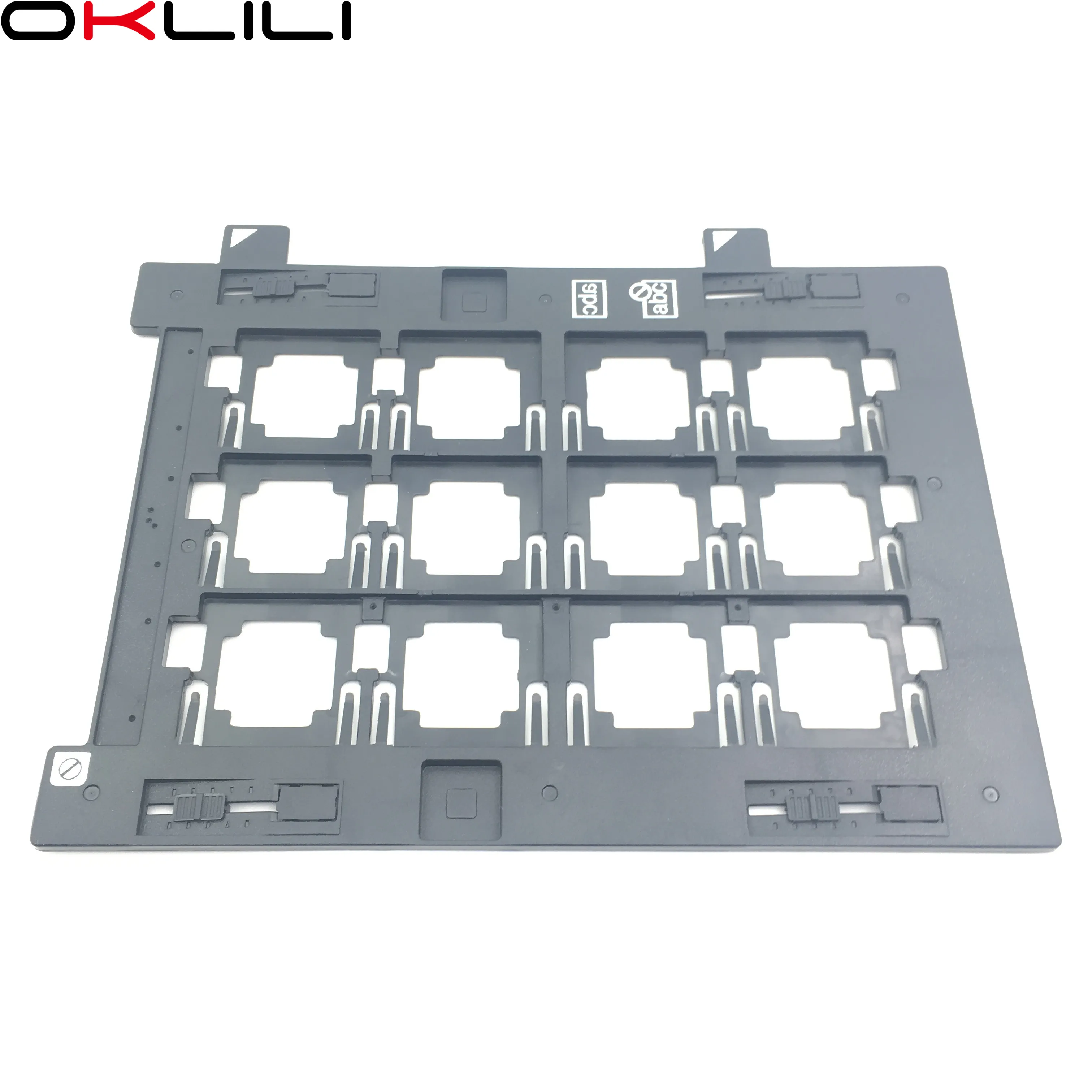 1Pc X Dodici Supporto Per Diapositive Negative Photo Scanner Scanner Per Pellicole 35 Mm Supporto Della Striscia Di Supporto Per Diapositive Per Epson