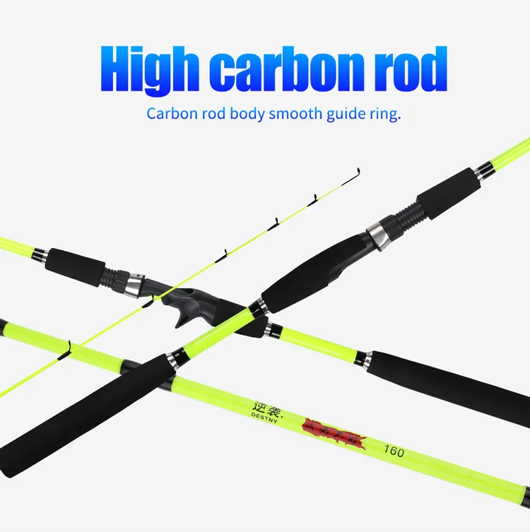 Japan Ultralight Carp Sea Rock Fishing Rods 1.8m 2.1m 2.4m 2.7m Outdoor Lake Carbon Spinning Casting Rod Tackle Telescopic Pole