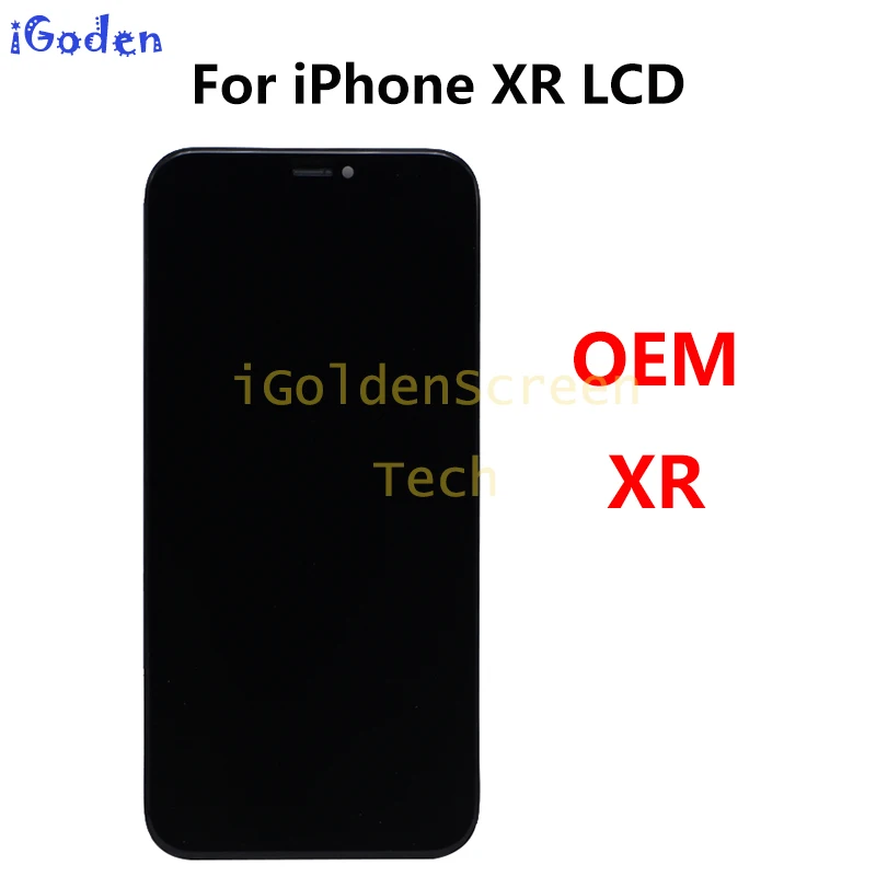 Замена ЖК-дисплея для iphone XR с сенсорным экраном дигитайзер в сборе для iphone XR lcd A2105 lcd