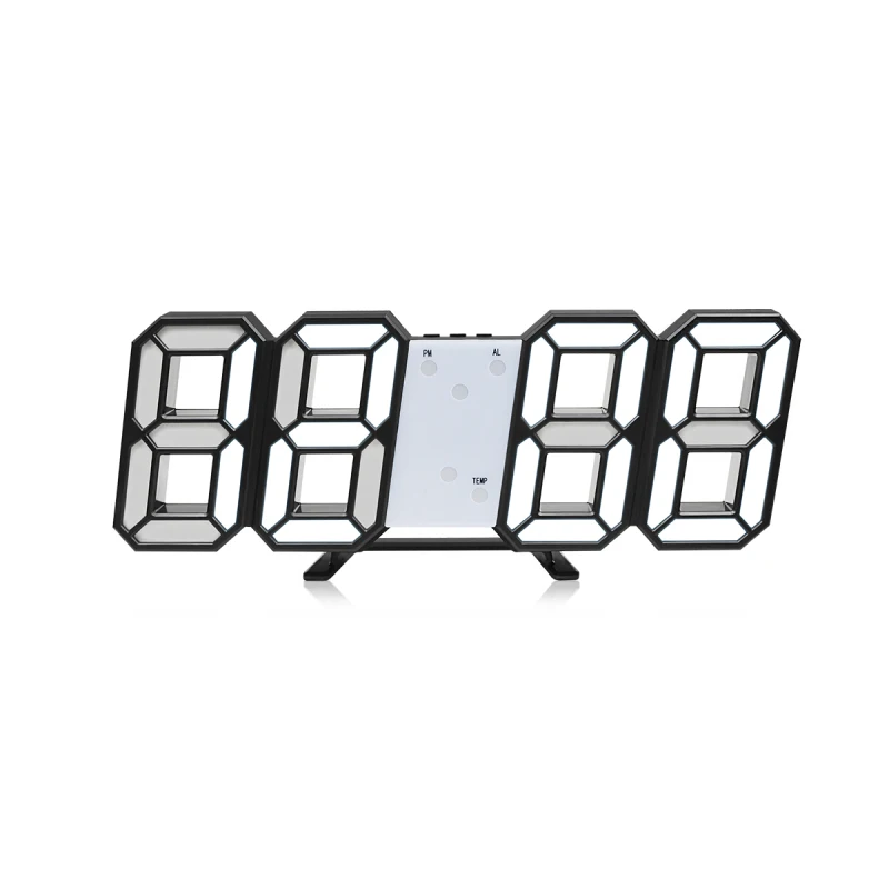 Светодиодный Будильник часы USB электронные цифровые настенные Horloge 3D Dijital Saat для