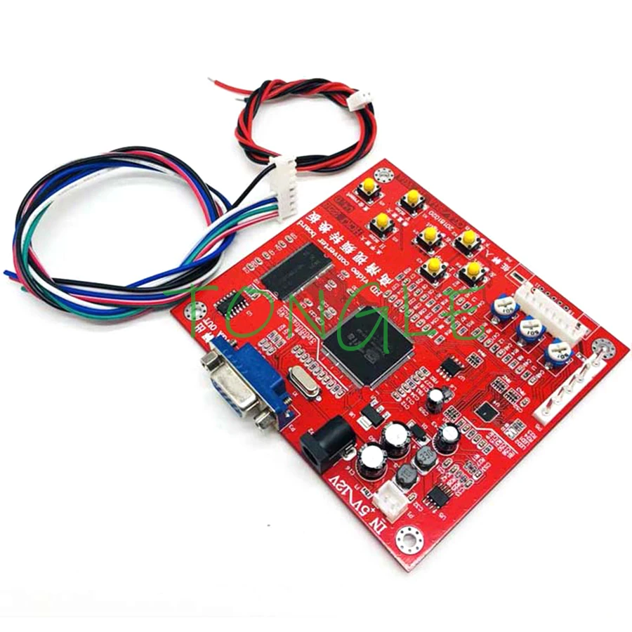 

RGBS CGA Naar VGA Video High Definition Output Duurzaam Arcade Game Professionele Signaal Switching Module Draagbare Converter B