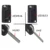 KEYYOU Remote key Case для Peugeot 207 307 308 407 607 807 Для Citroen C2 C3 C4 C5 C6 Флип Складной Автомобильный Ключ shell 2/3/4 Кнопки