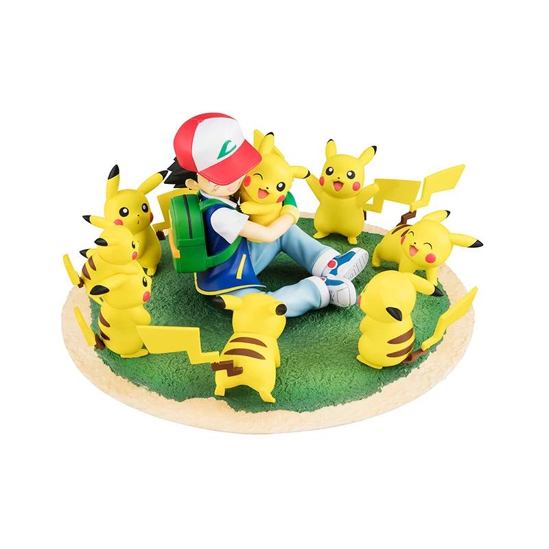 TAKARA TOMY игрушка для детей Покемон, монстр Ash Ketchum Пикачу Коллекционная Фигурка карманные куклы-монстры 15 см