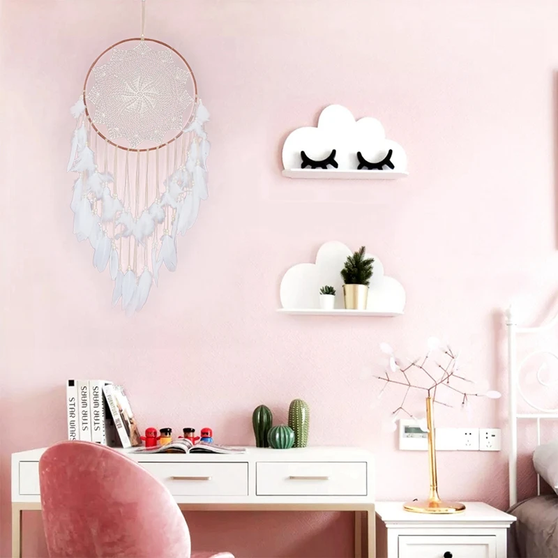 Dream Catcher Handmade Large Size Dream Catcher Room Decoration Tassel Dreamcatchers Wall Hanging Decor Kids Gift