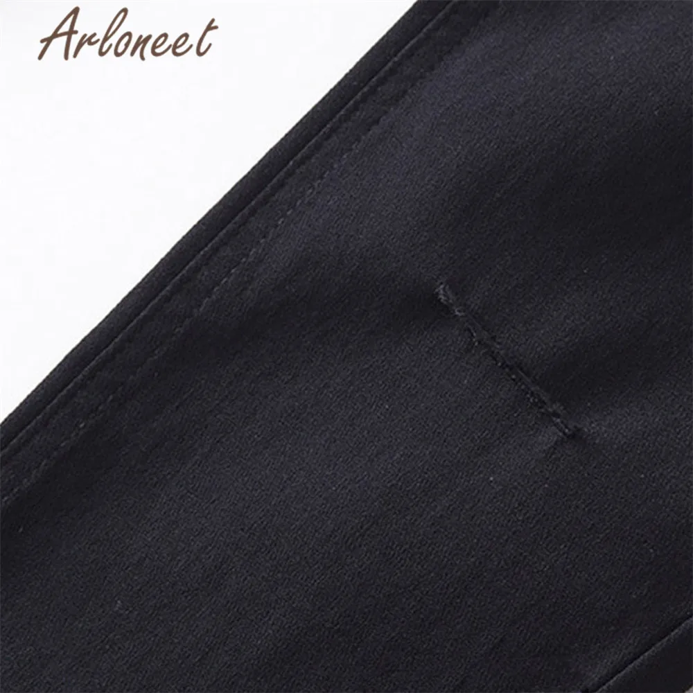 Одежда arloneet, женские штаны для беременных, высокая талия, тянущиеся брюки, леггинсы, повседневные штаны с дырками,, женская одежда для беременных
