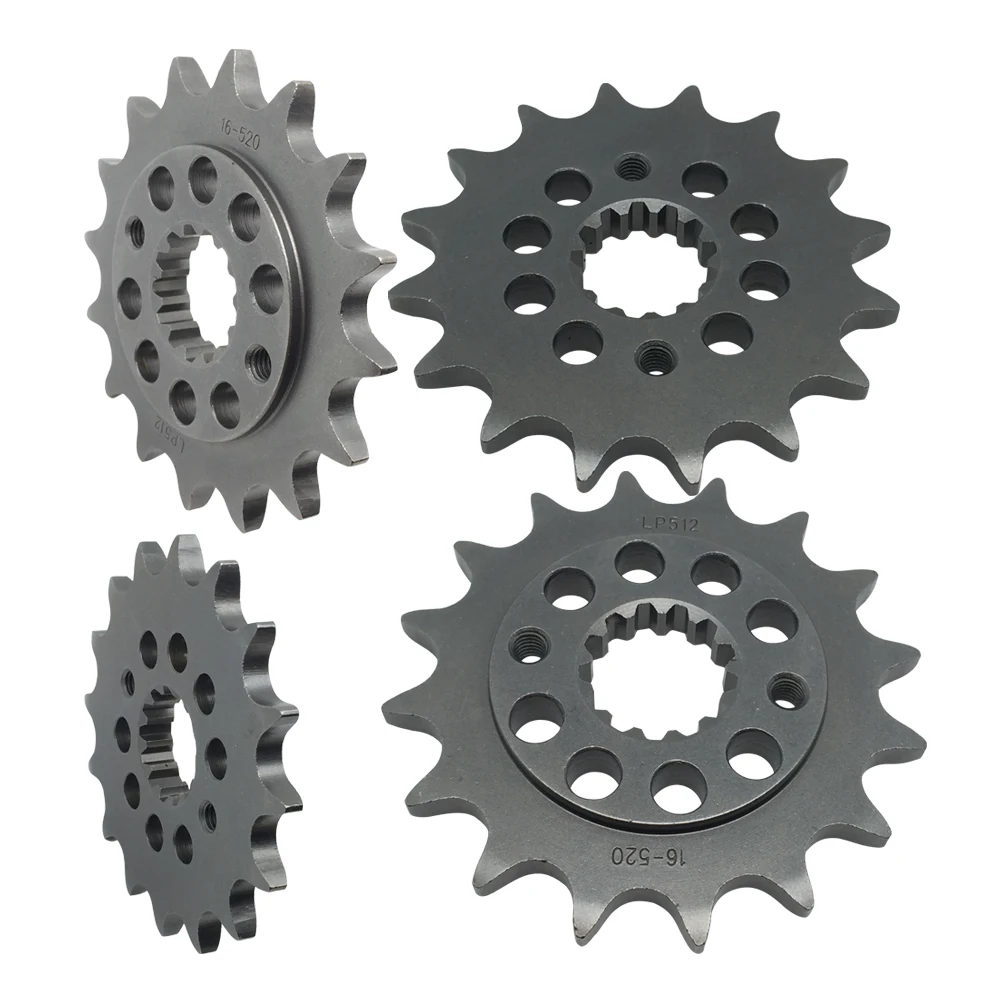 

520-16T Front Sprocket for Kawasaki KLE500 KLE 500 A1-A6 91-96 Ninja 500 Ninja500R EX 500 EX500 D6F,D7F,D8F,D9F Ninja 500R 06-09