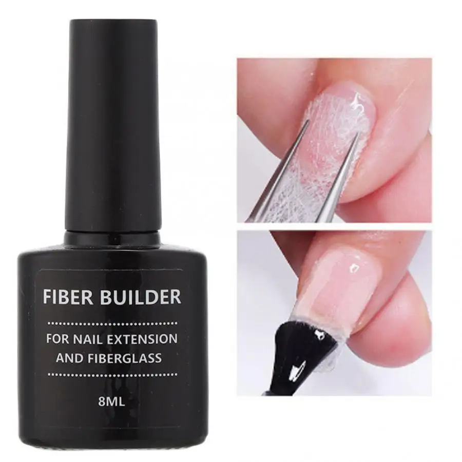Наращивание ногтей Стекло волокна Quick Nail расширение для формовки волокна Стекло гель-маникюр набор инструментов