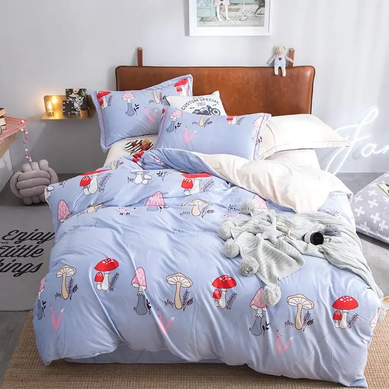 Blancstar одеяло постельное белье гриб Colcha De Cama постельный комплект Edredones Y Conjuntos De Ropa De Cama Colcha De Cama Q029
