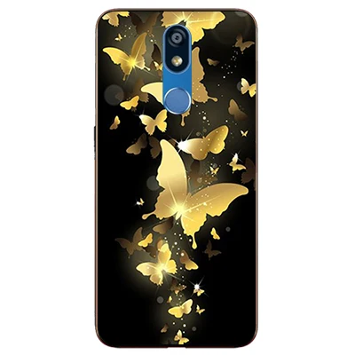 Новый силиконовый чехол из ТПУ для LG K40 5 7 &quotс милой бабочкой чехлы K12 Plus