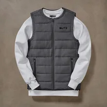 Облегающее Детское пальто с хлопковой подкладкой для фитнеса в европейском и американском стиле, новинка года жилет без рукавов