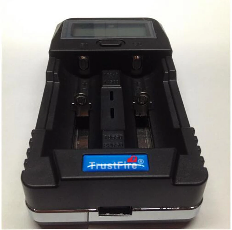 TrustFire TR-011 цифровой Смарт ЖК-дисплей Дисплей Li-Ion Батарея Зарядное устройство+ 2 x TrustFire Защищенный 18650 2400 мАч аккумулятор и зарядное устройство 20 компл./лот