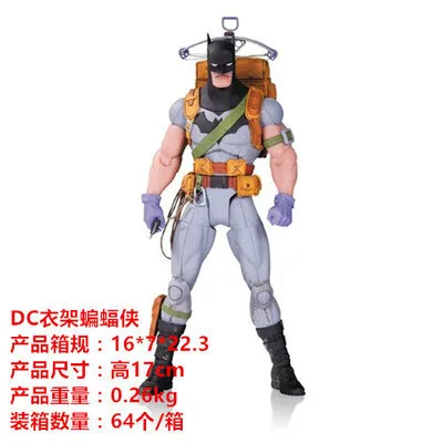 

American Marvel Heroes Series Designer Clothes Hanger Batman OPP Bulk Packaging Garage Kit