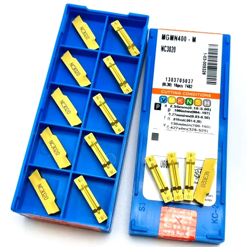 Рисунок 6 - карбидные прорезные лезвия MGMN150