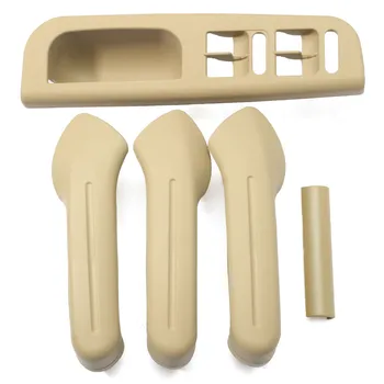 

New Interior Door Grab Handle Cover Switch Bezel Set For VW Jetta Golf Bora MK4 1999-2004