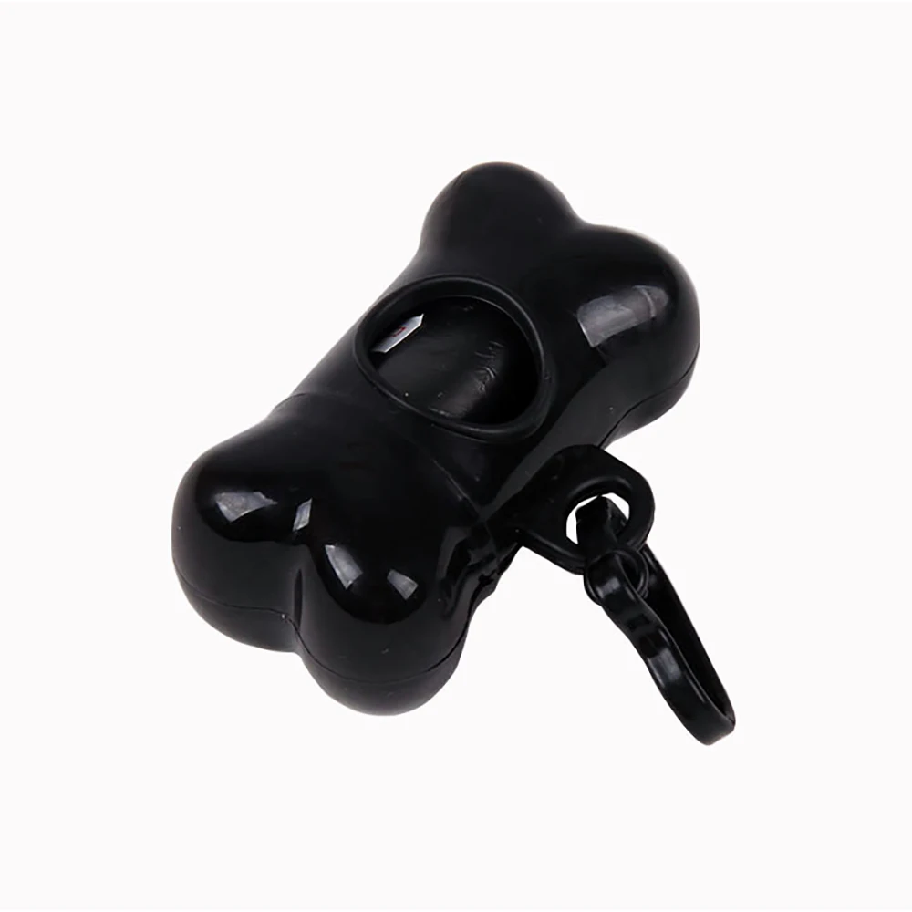 Dog poop bags 30 Refill Rolls 1 Dispensers Leash Clip Easy Tear-off Poop Pickup Bags Pet Supplies