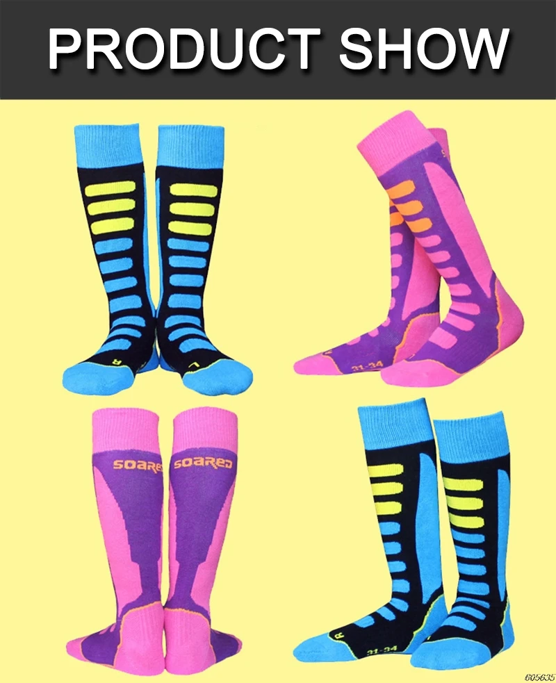 WOSAWE Mounchain, женские/мужские зимние утепленные лыжные зимние спортивные носки, теплые длинные Лыжные носки для ходьбы и пеших прогулок, спортивные махровые носки