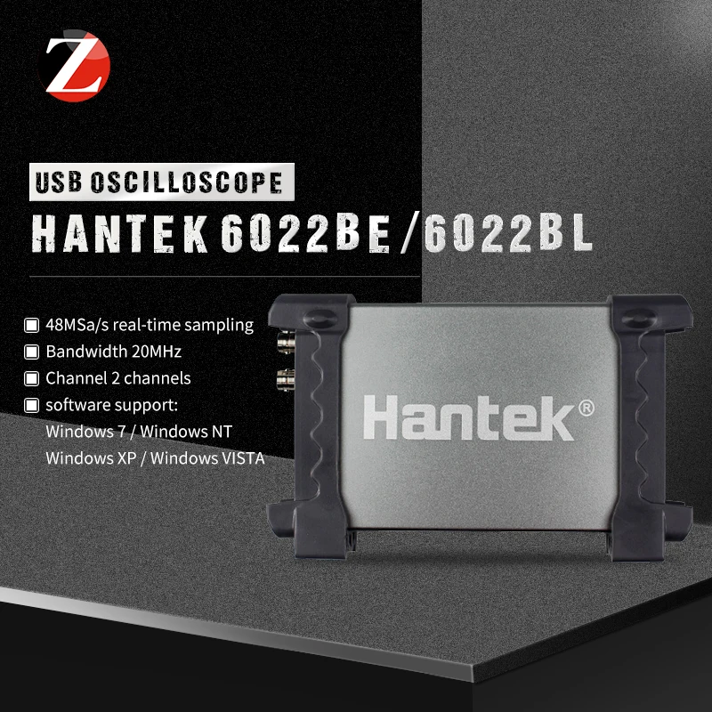 USB осциллограф Hantek 6022BE 6022BL 2 канала 20 МГц диагностический прибор|hantek 6022be pc usb|hantek