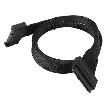 

U2 SFF-8639 NVME PCIe SSD Cable Male to Female Extension Cable 50cm MINI SAS 68Pin Server Power Cable for 750 U.2 SSD