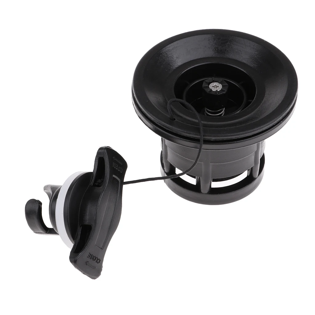 8-hole Air Valves Replacement Kit with Associated Adaptor Cap for Inflatable Kayaks Rubber Boats Dinghy Raft