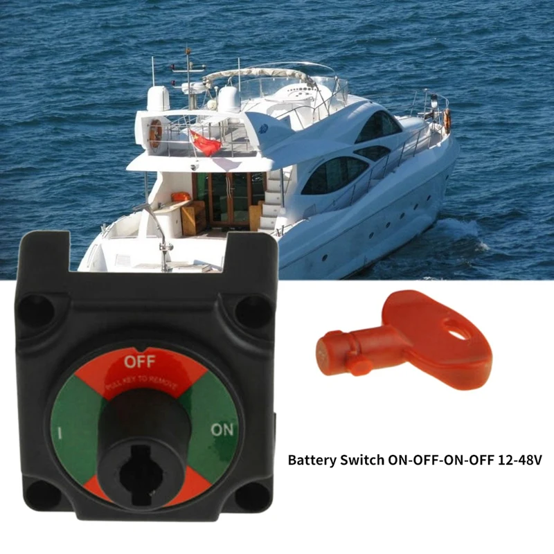 Автомобильный Аккумулятор Переключатель Yacht Rv Аксессуары высокий ток выключатель питания 12-48 В Aes121128