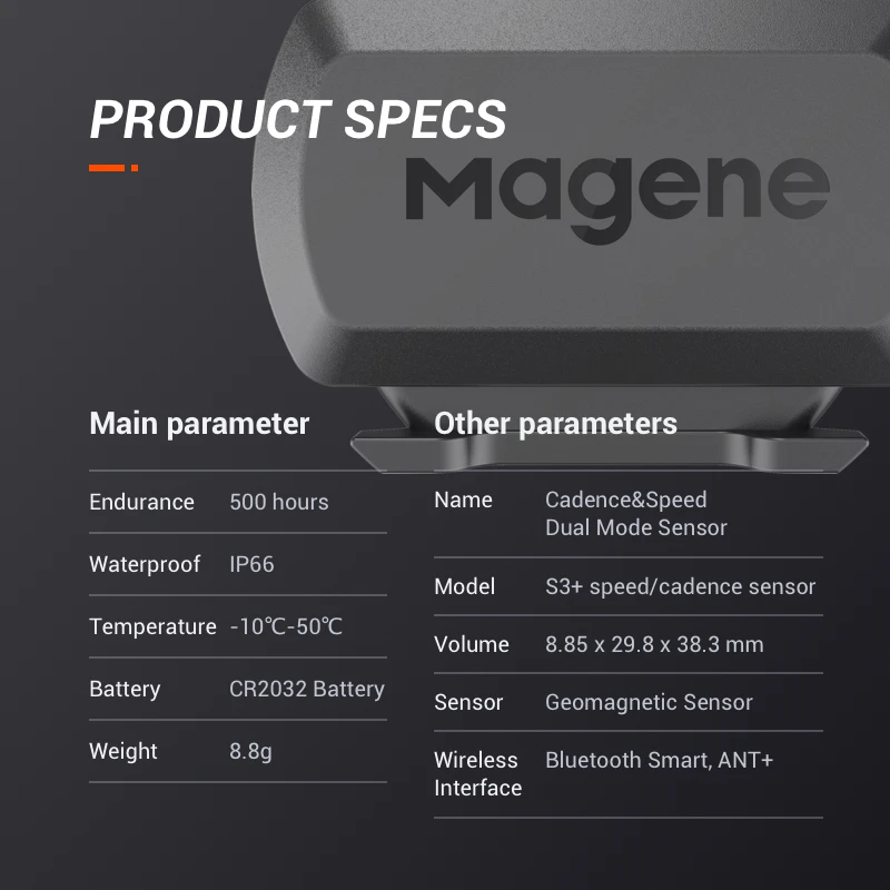 Magene H64 Moniteur de Fréquence Cardiaque Nouvelle Version, Capteur de Fréquence  Cardiaque Sangle de Poitrine, Protocole Ant+/Bluetooth, Compatible avec  iOS/Android APPs : : Sports et Loisirs